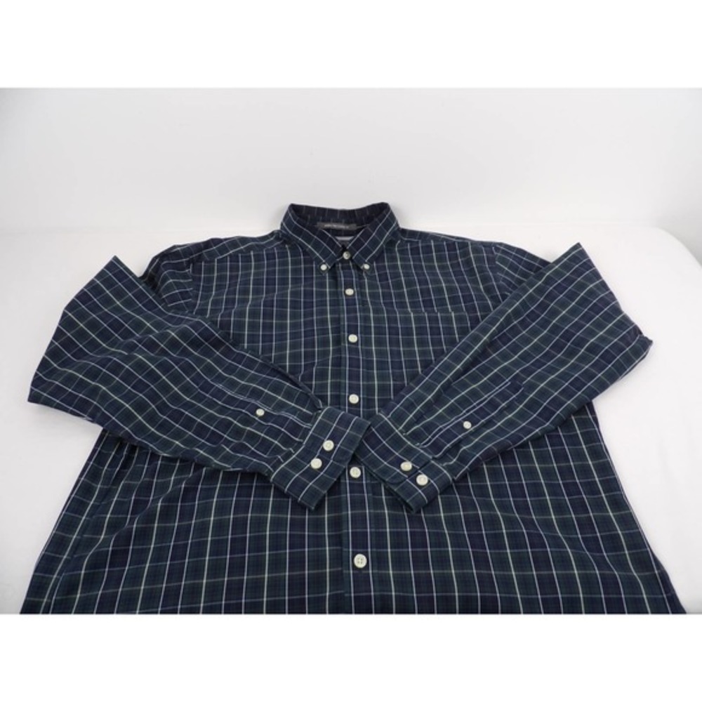 Eddie Bauer Long Sleeve Button Down‎ Shirt Size Large #2042